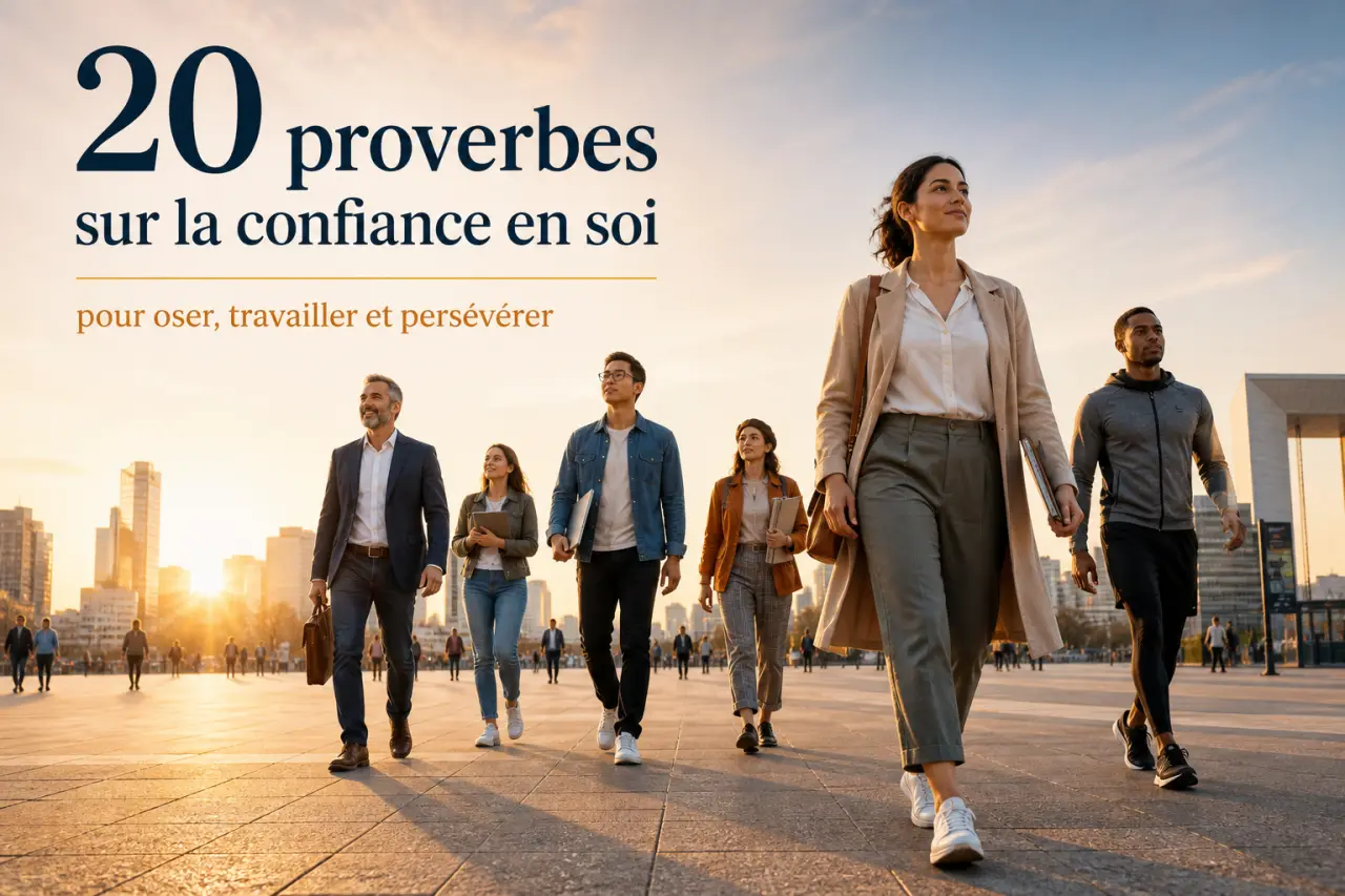 20 proverbes sur la confiance en soi pour oser, travailler et persévérer